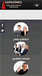 Mobile Screenshot of capacimex.com